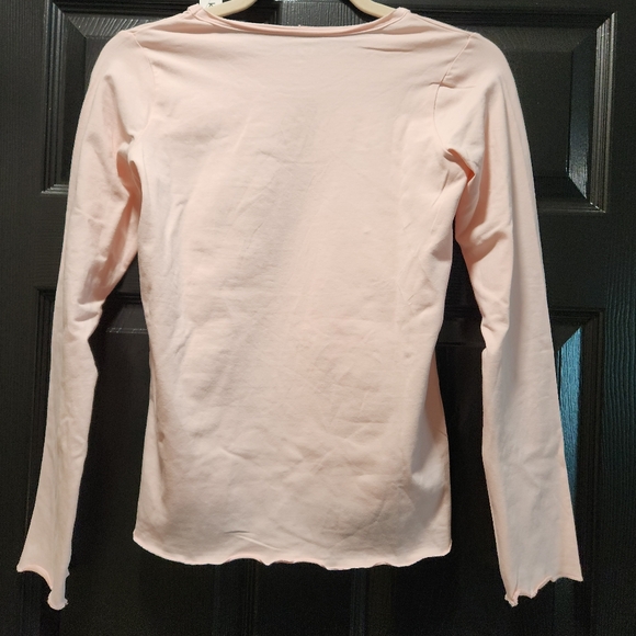 KidPik Moon Raw Edge Foil Graphic Long Sleeve Tee - Picture 4 of 10